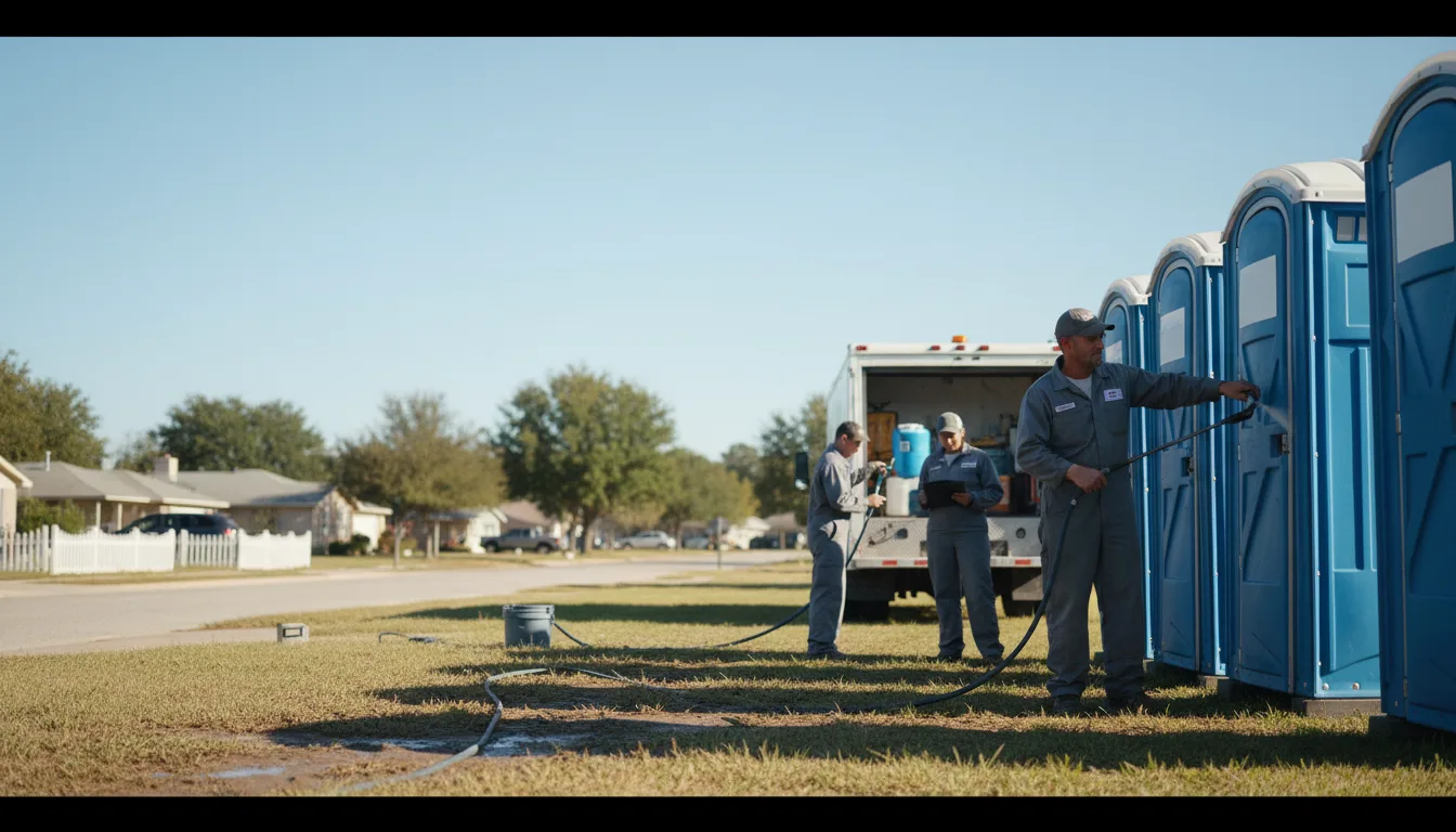 Long-Term Portable Toilet Rental in Irvington, AL near me